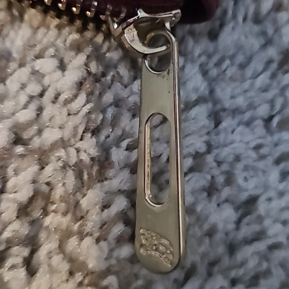 Burberry Burgundy and Beige Wallet - Picture 6 of 8